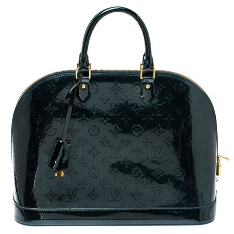 dark green louis vuitton bag